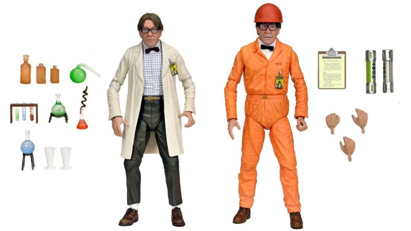 NECA TMNT 2 Professor Perry Set 010