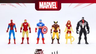 3 PocketCover Marvel Series1 MiniMaquette