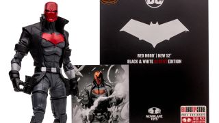 Black White Accent Red Hood 004