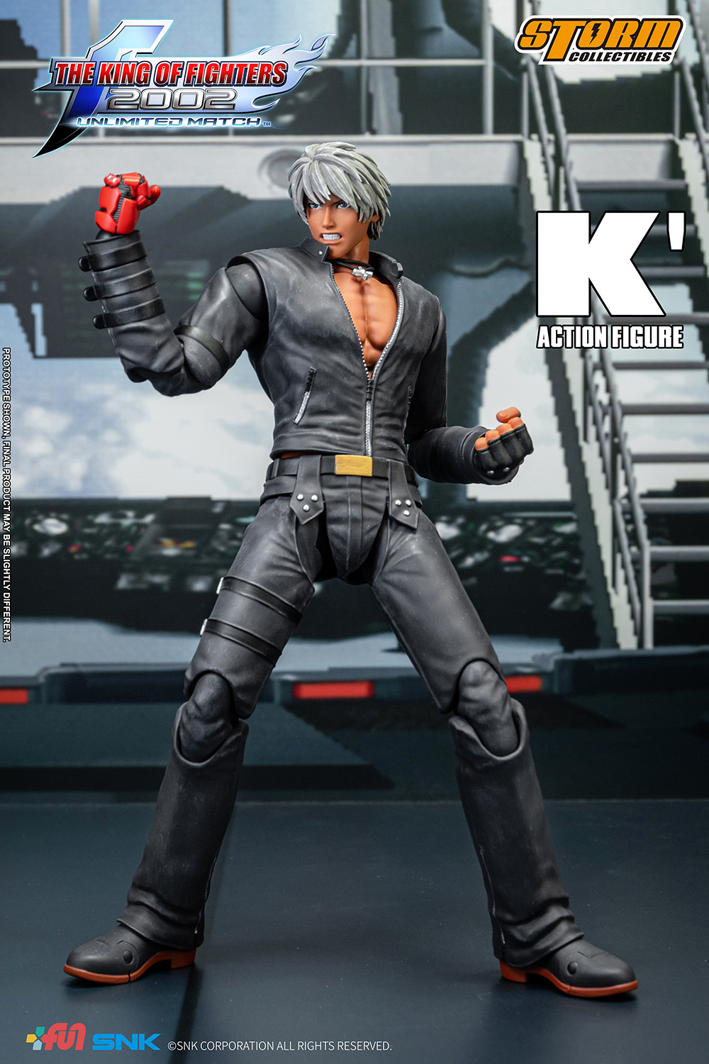 The King of Fighters 2002 Unlimited Match - K' Figure by Storm ...