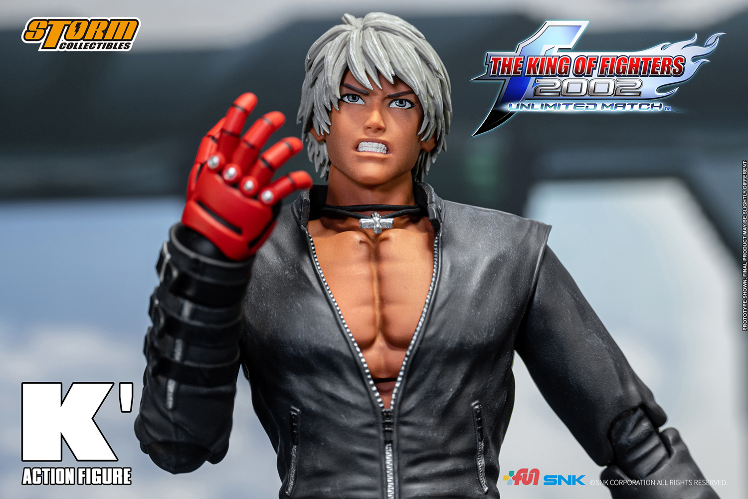 The King of Fighters 2002 Unlimited Match - K' Figure by