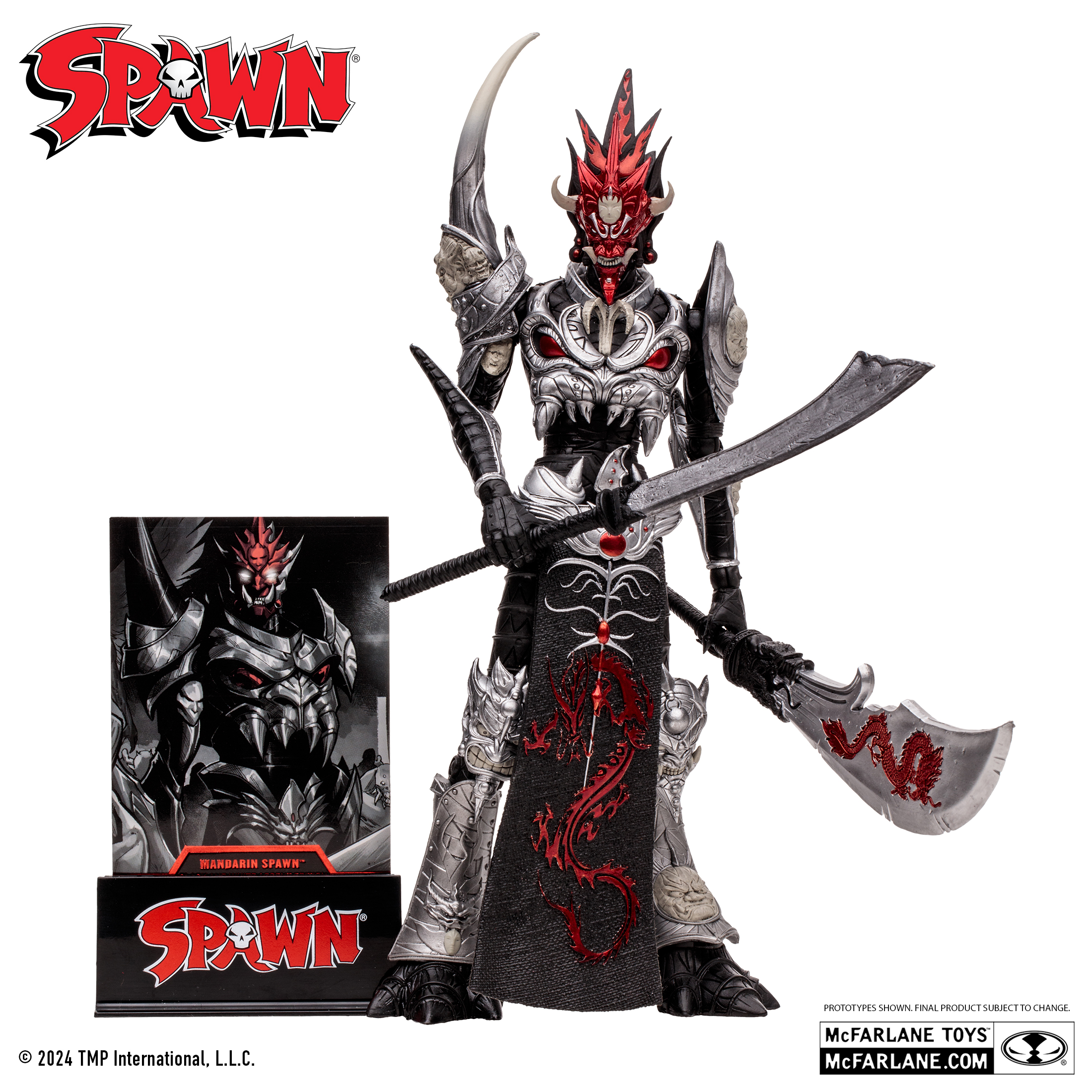 SPAWN 10体セット BBTS Exclusive Mandarin Spawn Black & White Accent Edition 7