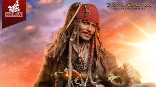 C Hot Toys POTC Jack Sparrow Artisan DX 001