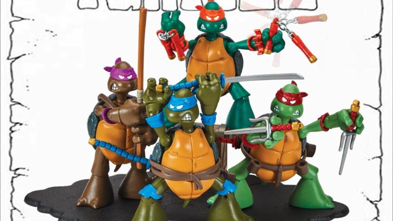 Playmates First Turtle TMNT Figures