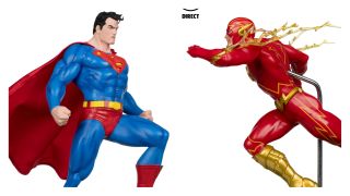 DC Direct Superman Flash Lee