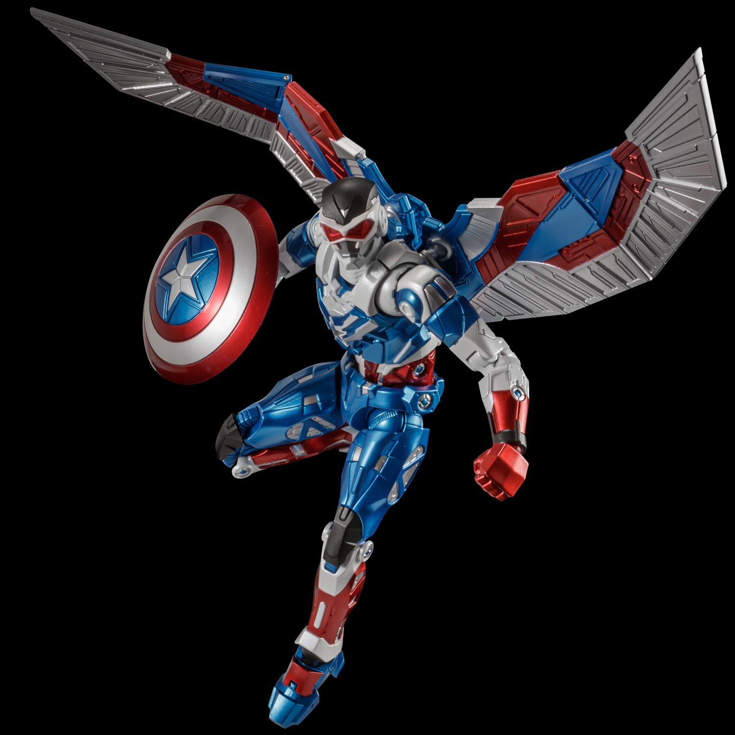 Fighting Armor Sam Wilson Captain America 001