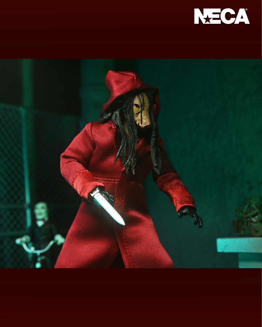 Saw - Ultimate Jigsaw Killer 7” Scale Action Figure Red Robe