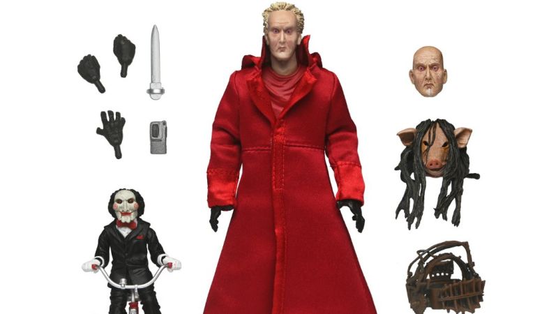 Saw Red Robe Jigsaw Killer NECA 010