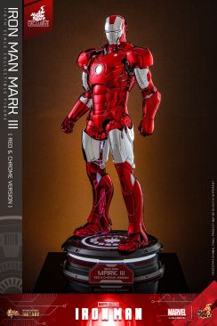 アイアンマン マークIII (レッド＆クロームバージョン) Iron Man Mark III Red and Chrome Version by Hot Toys - The