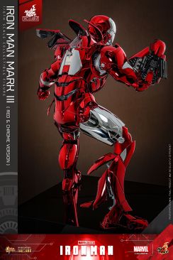 アイアンマン マークIII (レッド＆クロームバージョン) Iron Man Mark III (Red & Chrome Version) Sixth Scale Figure