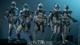 Hot Toys Star Wars Clone Wars Fives 016