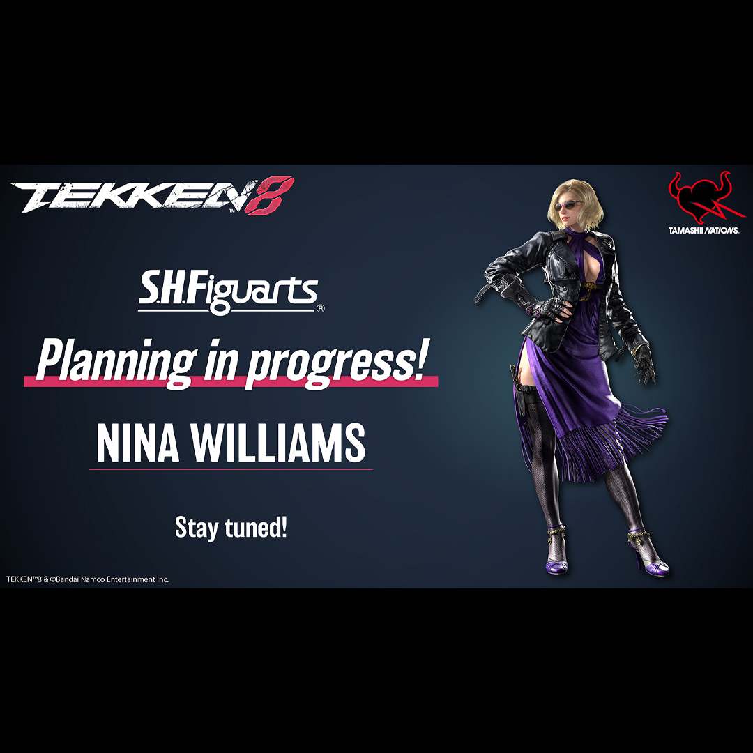 Tekken 8 - S.H. Figuarts Nina Williams Announced - The