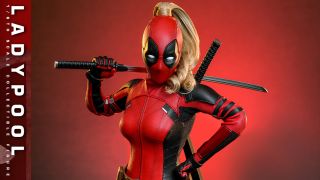 Hot Toys Deadpool and Wolverine Ladypool Figure 010