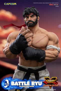 Street Fighter V - Iconiq Studios Battle Ryu Figure - The