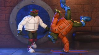 NECA TMNT Punk Leo and Punk Raph 001