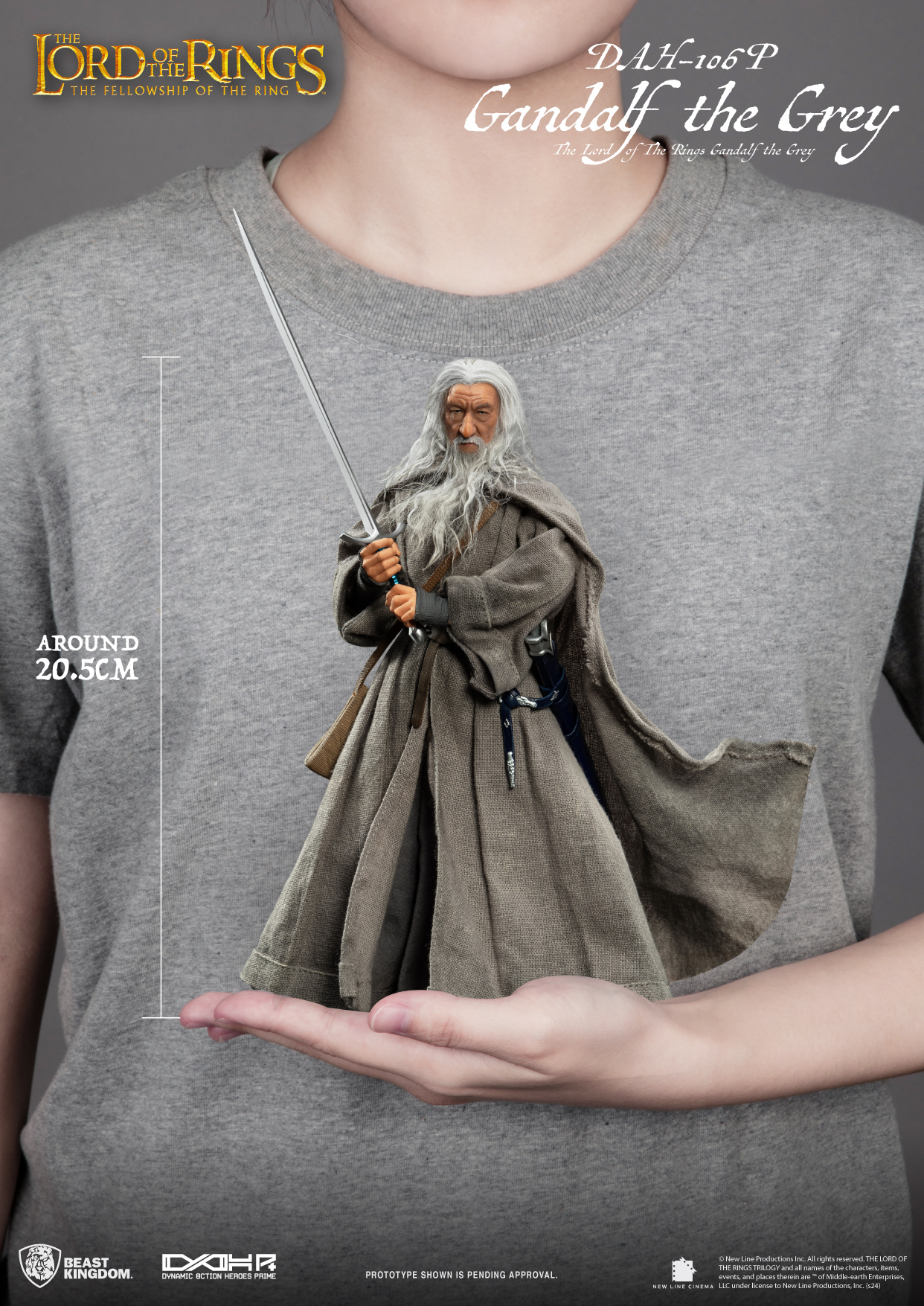 Gandalfさま専用　ベスト The Lord of the Rings - Beast Kingdom Gandalf the Grey DAH