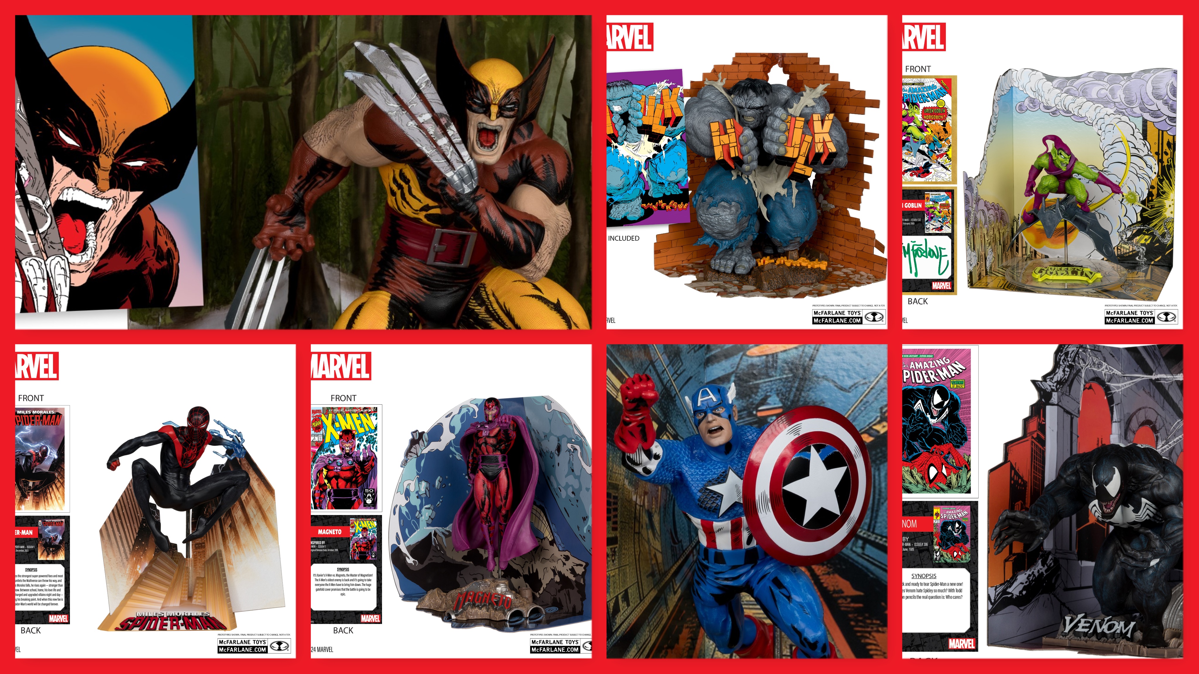 McFarlane Marvel Posed Wave 2 Pre-Orders and Info - The Toyark - News