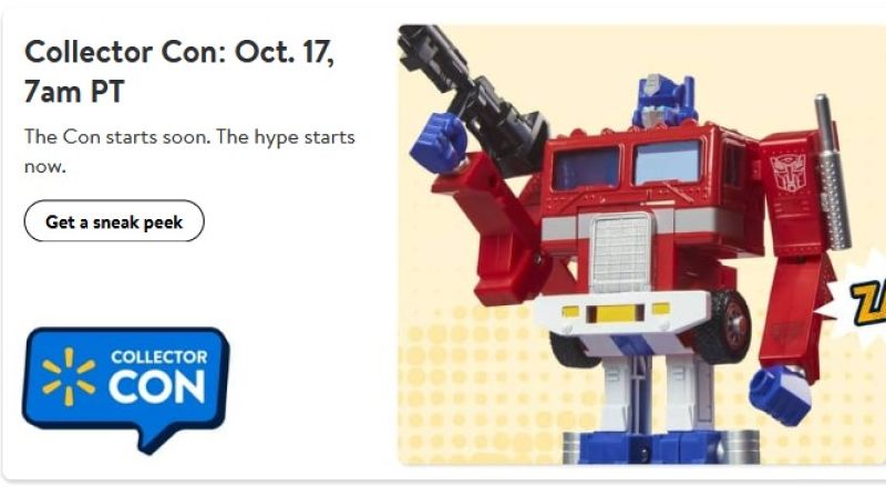 Walmart Collector Con Fall 2024