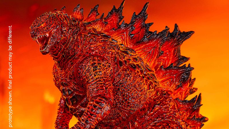 Hiya Burning Godzilla Figure 004