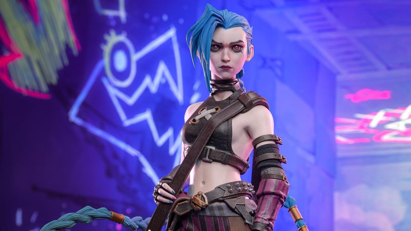 【海外限定版】HOTTOYS Arcane jinx ジンクス フィギュア リーグ・オブ・レジェンド ホットトイズ ジンクス アーケイン