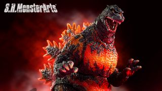 SH MonsterArts Burning Godzilla Figure 001
