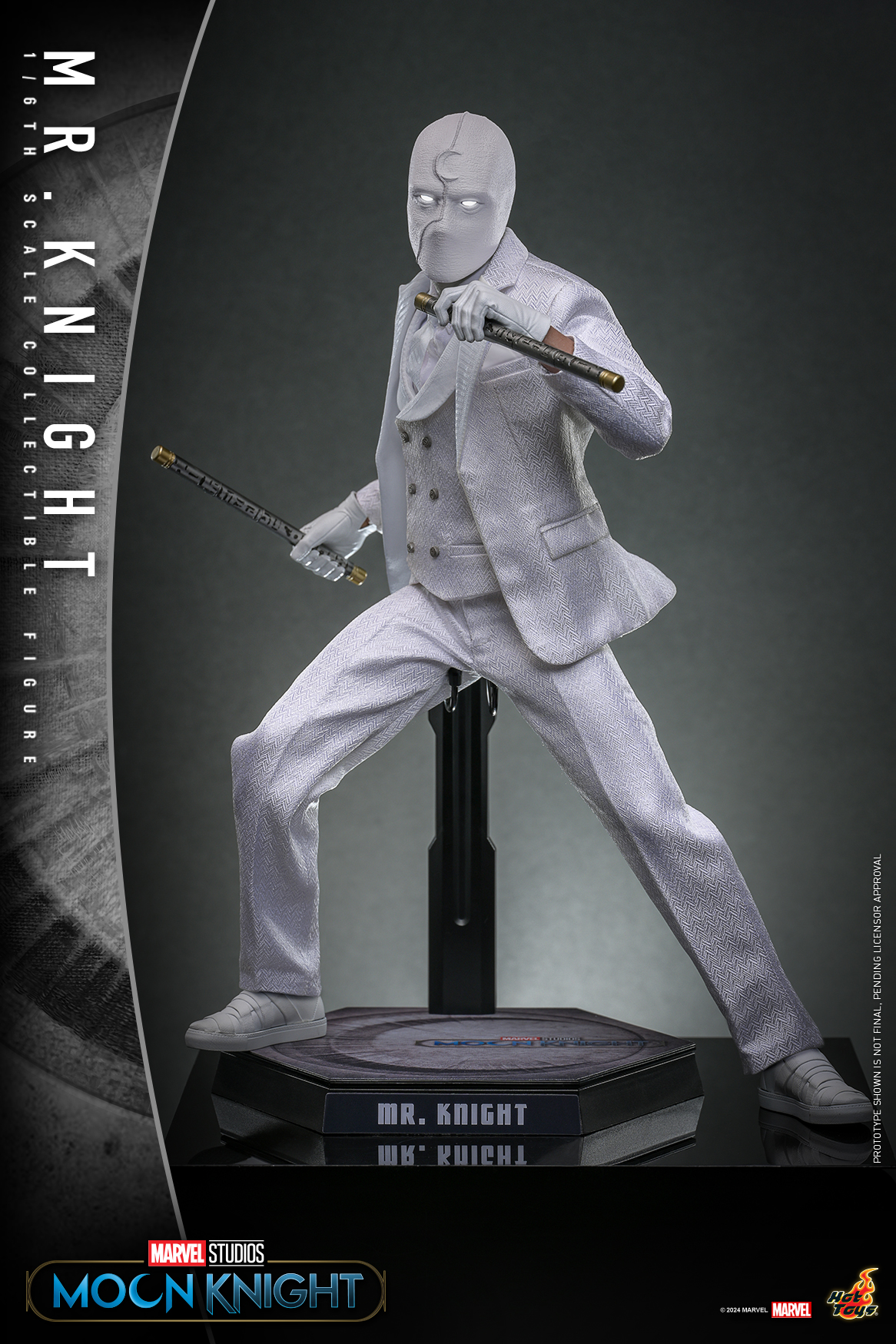 Hot Toys 1/6th Moon Knight Mr. Knight - The Toyark - News