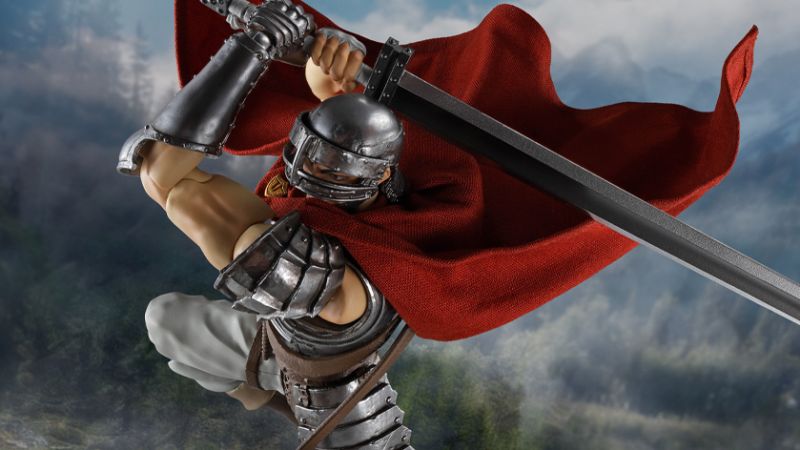SH Figuarts Guts Band of the Hawk Preview