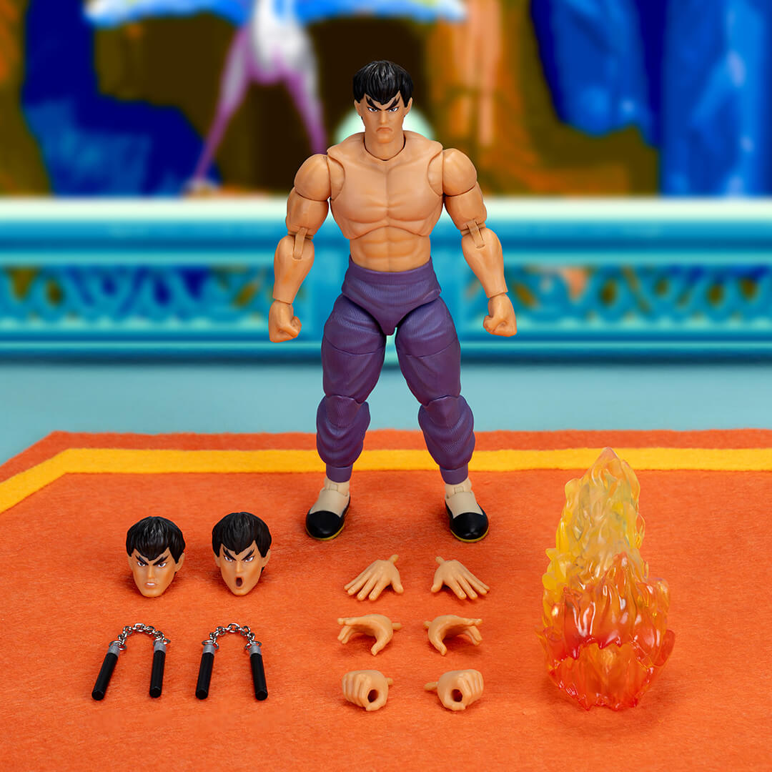 Fei-Yen 4体セット Ultra Street Fighter II: The Final Challengers Fei Long 1/12