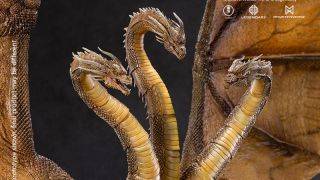 Hiya King Ghidorah V2 Figure 006