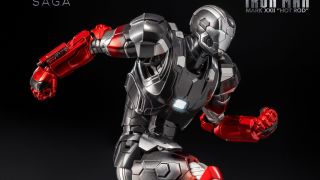 Marvel DLX Iron Man Hot Rod Armor 008