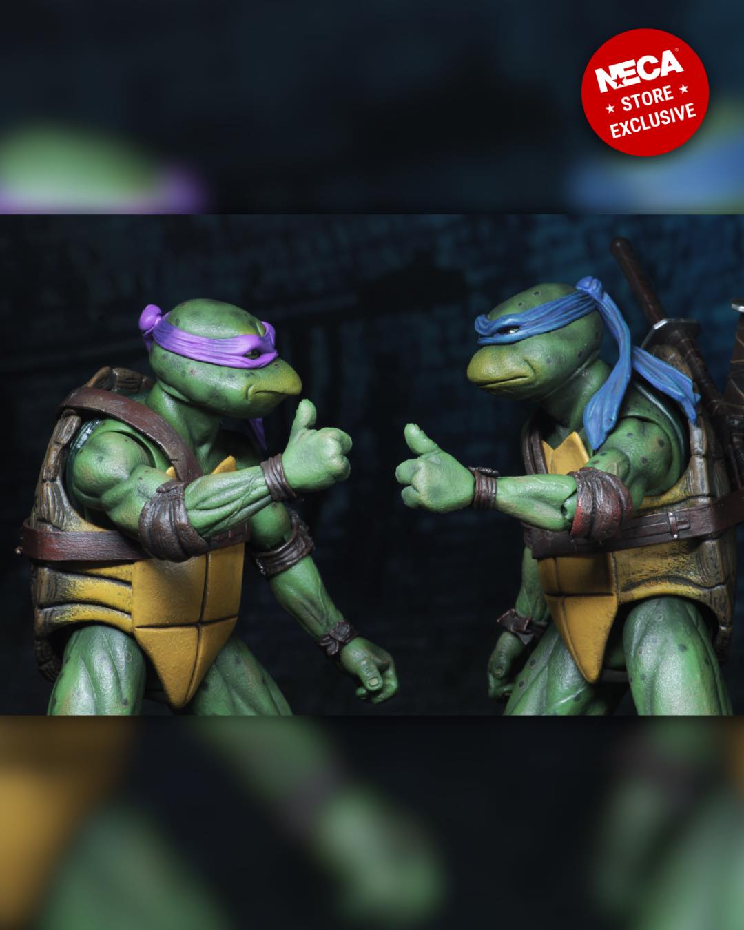 【NECA STORE限定】ポータルジェネレータ　タートルズ TMNT NECA Michelangelo Teenage Mutant Ninja Turtles 1990 Movie TMNT 1