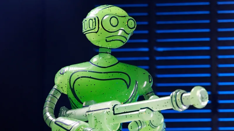NECA TMNT GITD Fugitoid 001