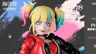 Revoltech DC Suicide Squad Isekai Harley Quinn Preview