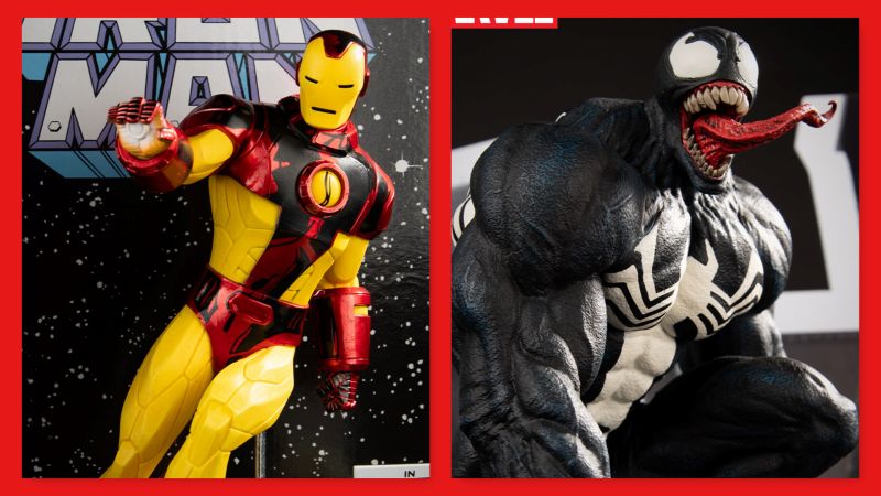 mcfarlane marvel venom iron man