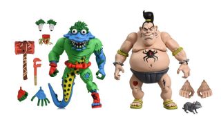 NECA TMNT Tattoo and Wyrm 2 Pack 011