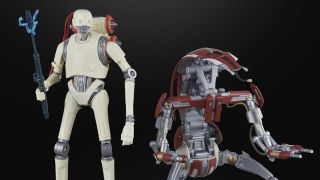 SW Black Series KX Security Droid and Droideka 022