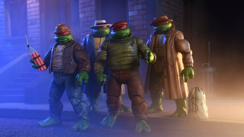 TMNT Gangster Set by NECA 001