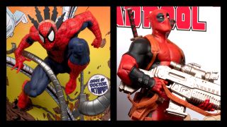 One Six Deadpool Spider Man