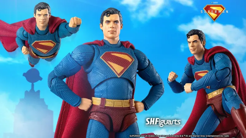 SH Figuarts Superman 2025 Figure 009