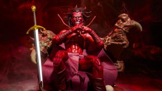 MARVEL LEGENDS SERIES MARVEL’S MEPHISTO WITH INFERNAL THRONE 1