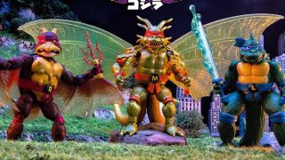 Playmates TMNT x Godzilla