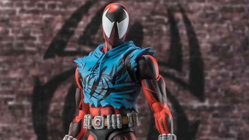SH Figuarts Spider Verse Scarlet Spider Preview