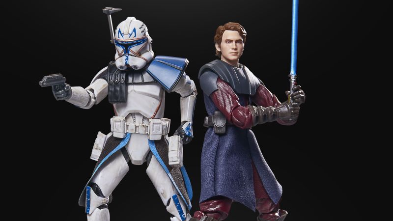 STAR WARS THE BLACK SERIES ANAKIN SKYWALKER & CLONE CAPTAIN REX 14