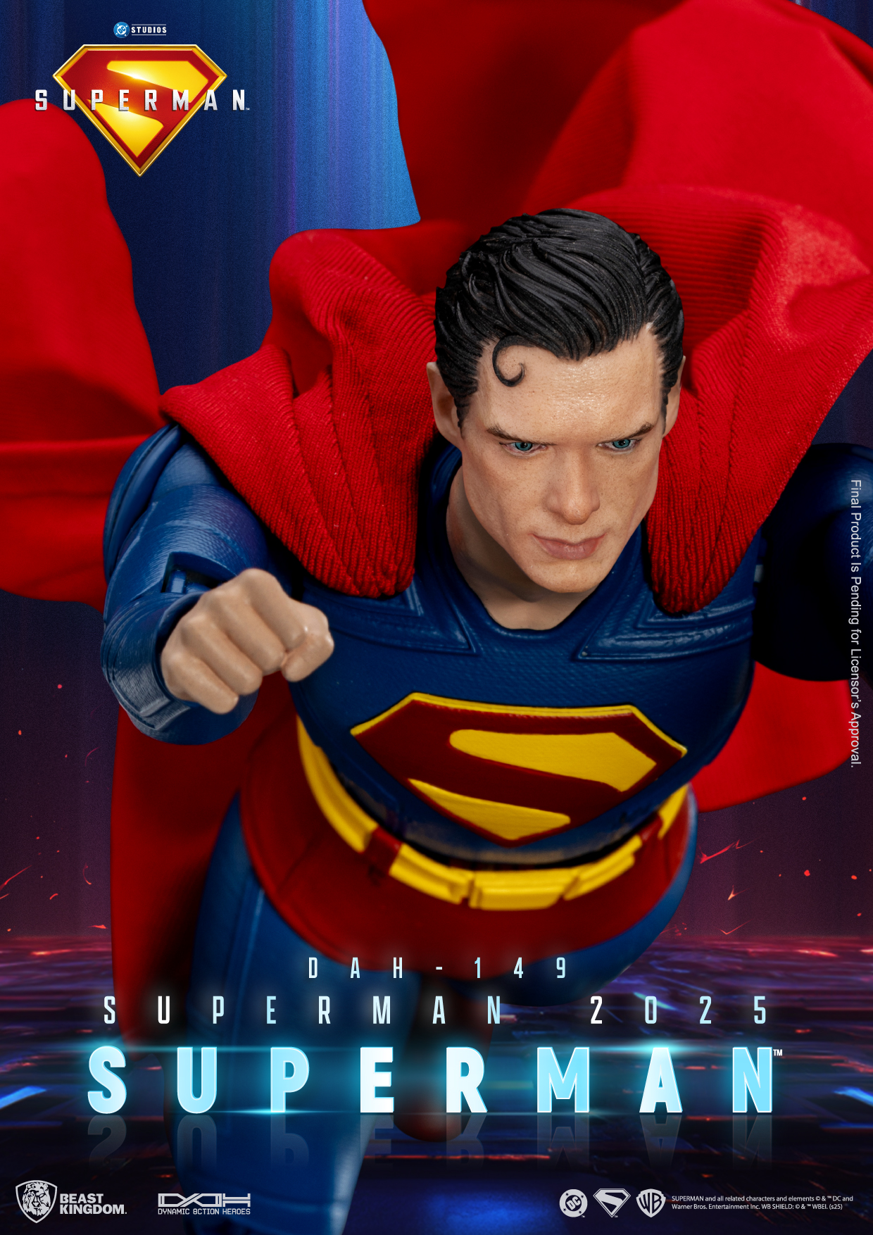Superman 2025 Figure by Beast Kingdom - The Toyark - News