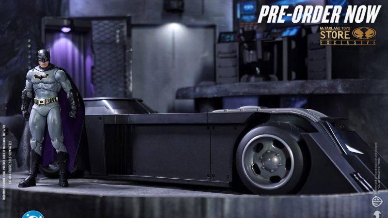 dc multiverse batman rebirth batmobile