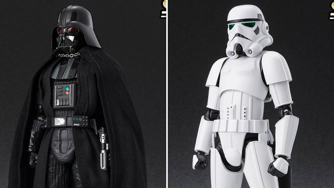 z Star Wars A New Hope SHF Darth Vader and Stormtrooper Reissues