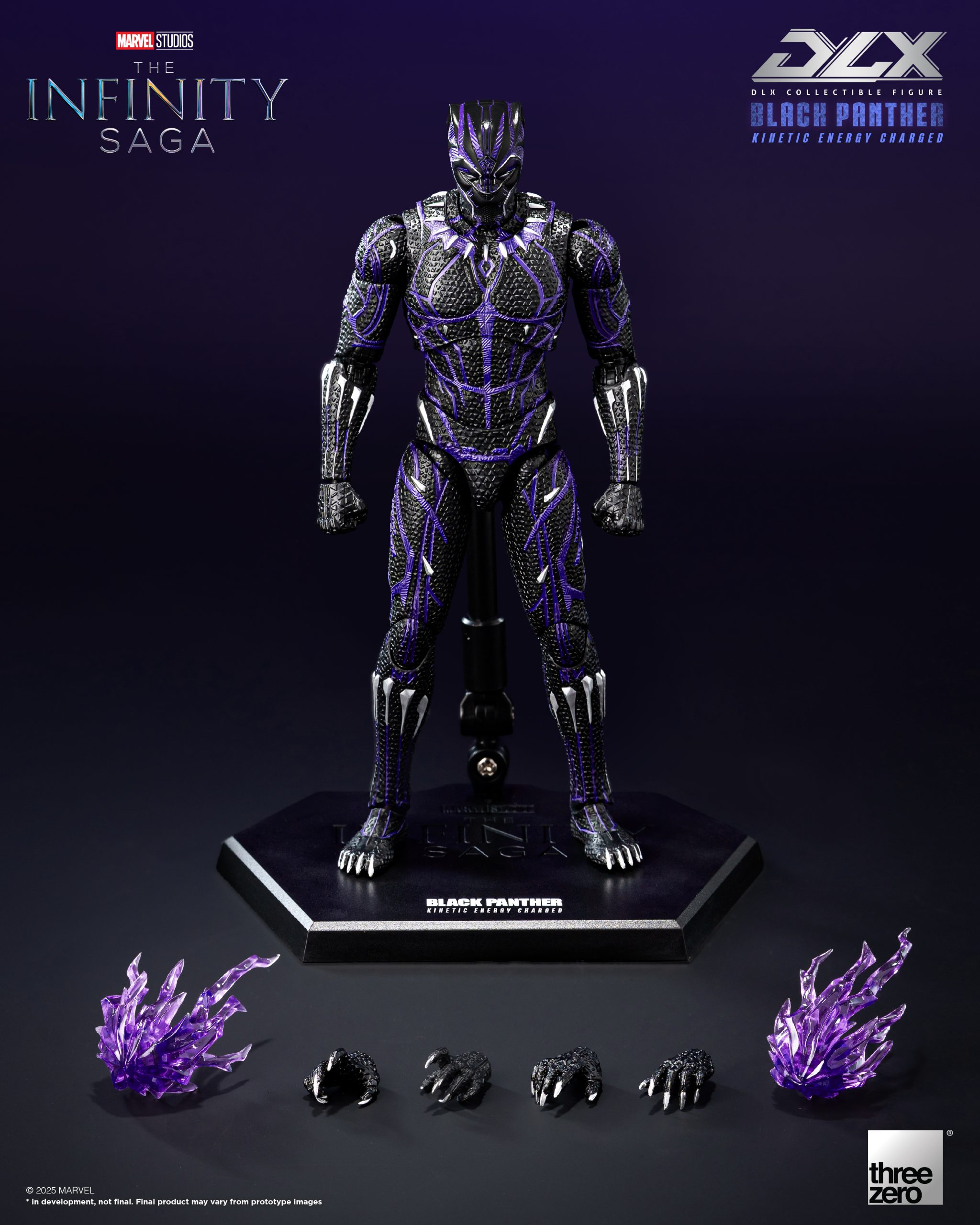 Threezero DLX Black Panther (Kinetic Energy) - The Toyark - News