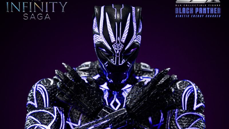 DLX Marvel Studios The Infinity Saga Black Panther Kinetic Energy Charged 03 scaled
