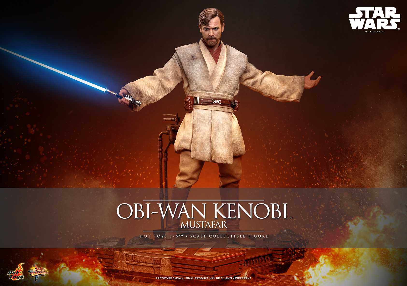 Hot Toys Mustafar Obi Wan 001