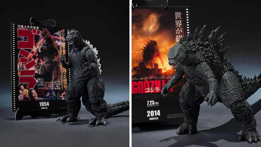 z SHMonsterArts Godzilla Movie Graphic Plus Figures